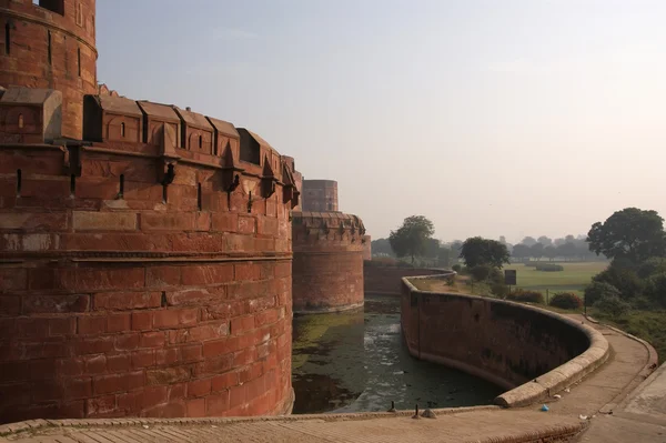Czerwony fort agra, Indie — Zdjęcie stockowe