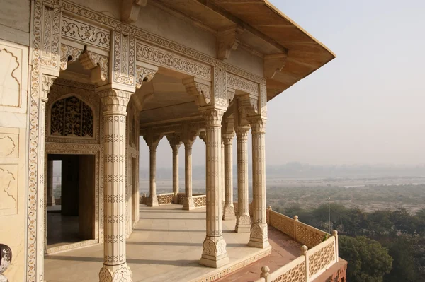 インド, アーグラ、赤い城 — ストック写真