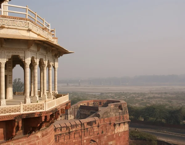 India, Agra, fuerte rojo — Foto de Stock