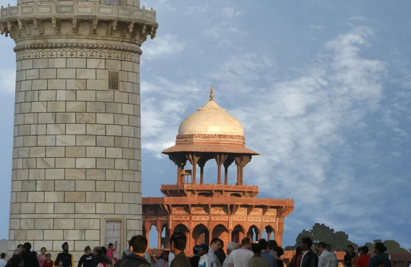 Mausoleo Taj Mahal, Agra, India — Foto Stock