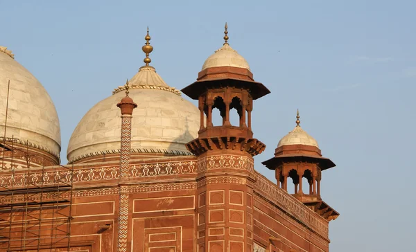 Mausoléu Taj Mahal, Agra, Índia — Fotografia de Stock