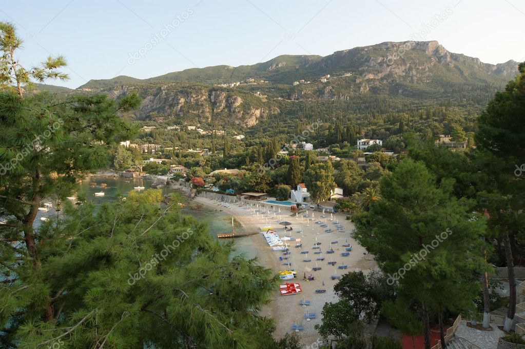 Paleokastritsa, island Corfu