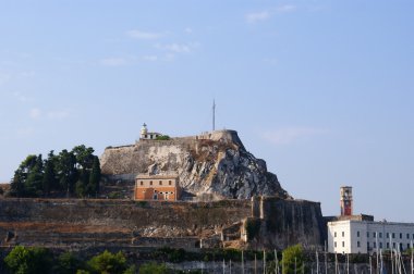 eiland corfu, Ionische zee, Griekenland