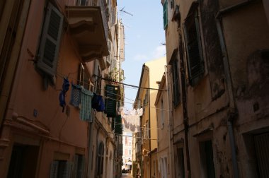 eiland corfu, Ionische zee, Griekenland