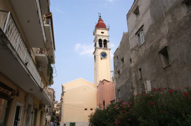 eiland corfu, Ionische zee, Griekenland