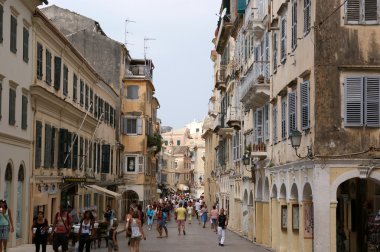 eiland corfu, Ionische zee, Griekenland