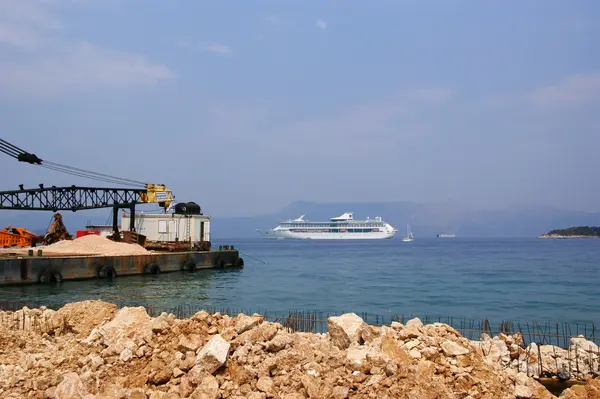 Wyspa Korfu, Morze Jońskie, Grecja. — Zdjęcie stockowe