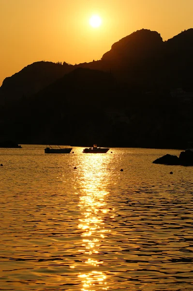 Палеокастрица, остров Корфу, Ионическое море — стоковое фото