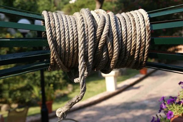 Het touw van de handleiding — Stockfoto