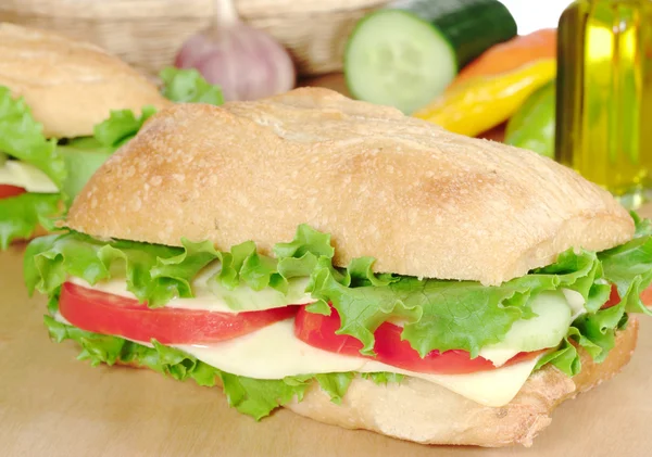 Cheese Sandwich — Stock Photo, Image