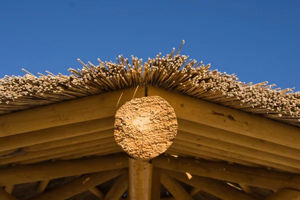Палапская крыша — стоковое фото