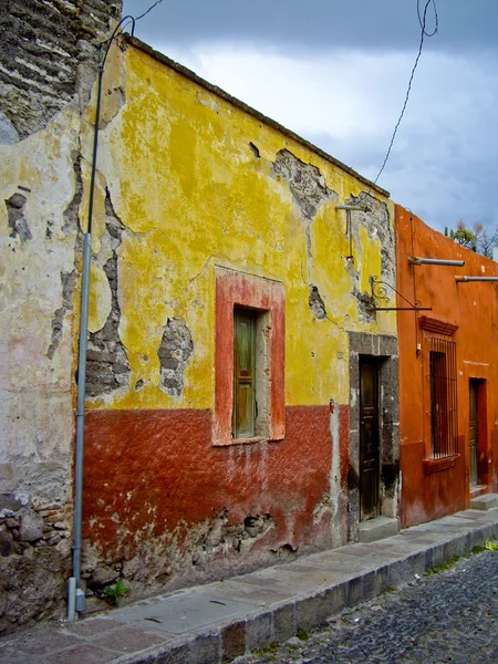 Mexické domy — Stock fotografie