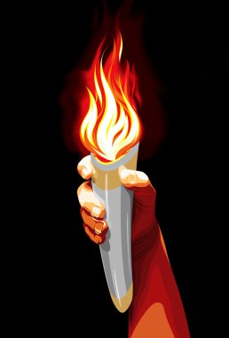 Torch clipart