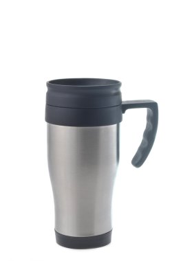 Stainless steel mug clipart