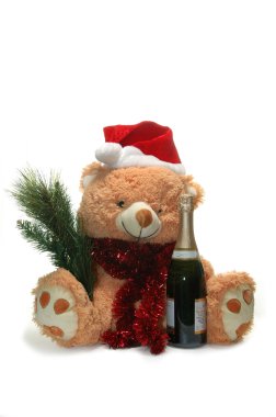 Christmas toy bear clipart