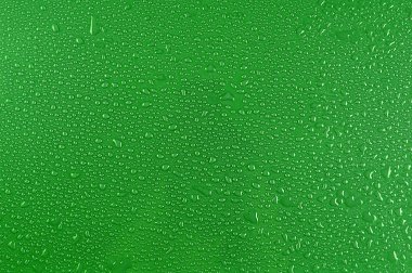Water drops on green clipart