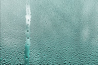 Water drops on glass clipart