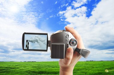 Video camera clipart