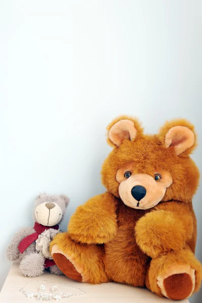 两个熊玩具 — 图库照片