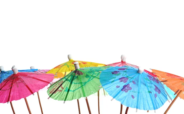 stock image Cocktail umbrellas