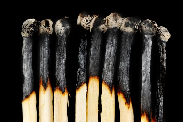 Row of matches — Stock Photo, Image