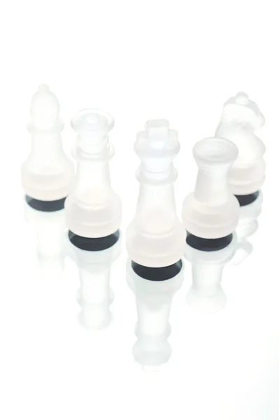 Spelet i schack — Stockfoto