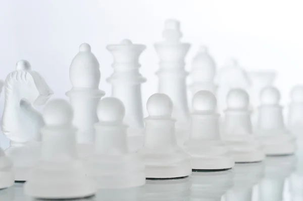 Spelet i schack — Stockfoto