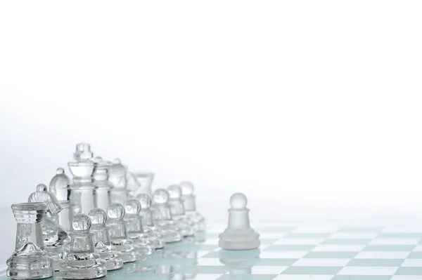 Παιχνίδι στο σκάκι — Φωτογραφία Αρχείου