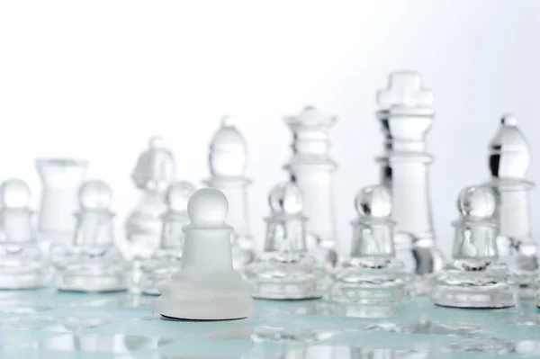 Gra w szachy — Zdjęcie stockowe