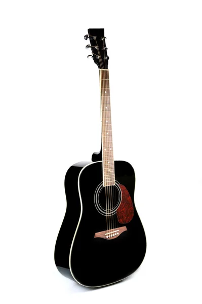 Guitarra negraGuitarra negra Guitarra negra — Foto de Stock