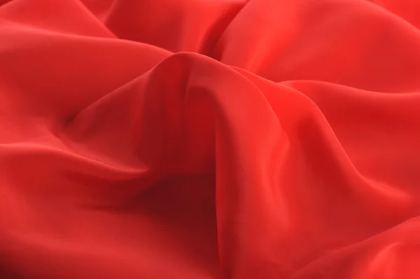 Red graceful fabric — Stock Photo, Image