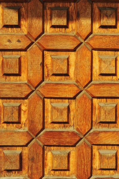 Detail van de houten deur — Stockfoto