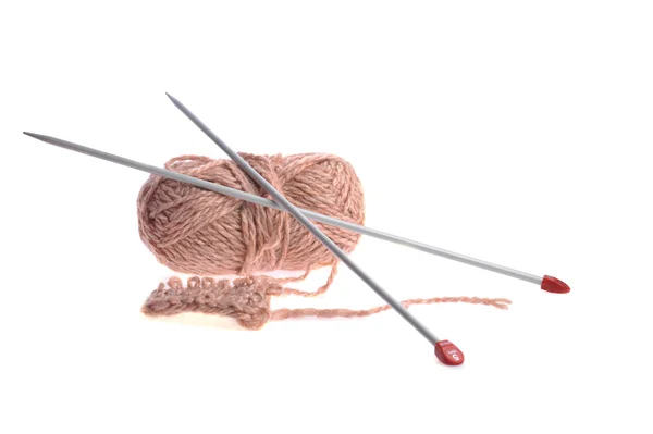 Fios para tricotar — Fotografia de Stock