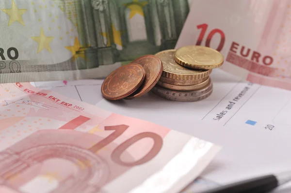 stock image Money on table