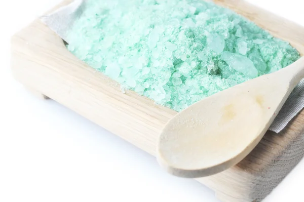 Groene zeezout — Stockfoto