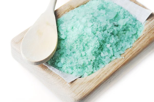 Зеленая морская соль — стоковое фото