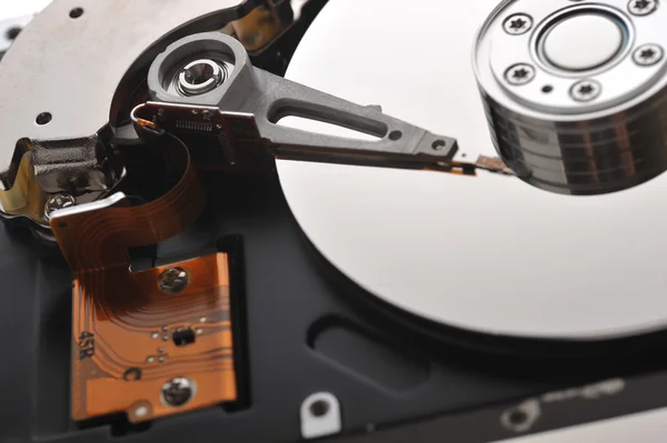 Hard disk close up — Stock Photo, Image