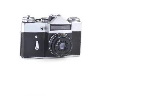 Старая ретро камера — стоковое фото