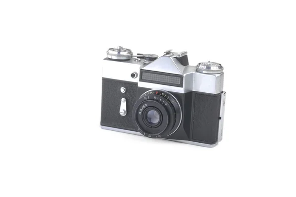 Старая ретро камера — стоковое фото
