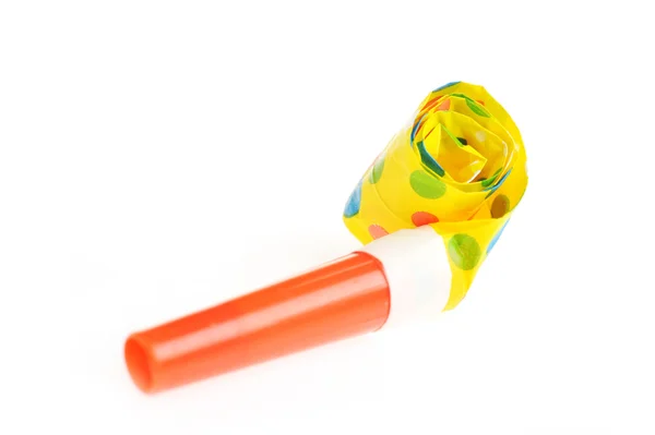 Birthday whistle — Stock Photo, Image