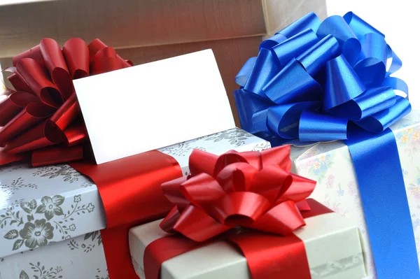 Packed gifts — Stock Photo, Image