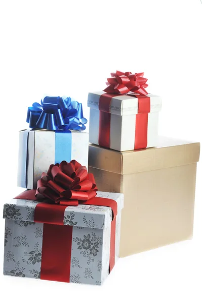Verpakte geschenken — Stockfoto