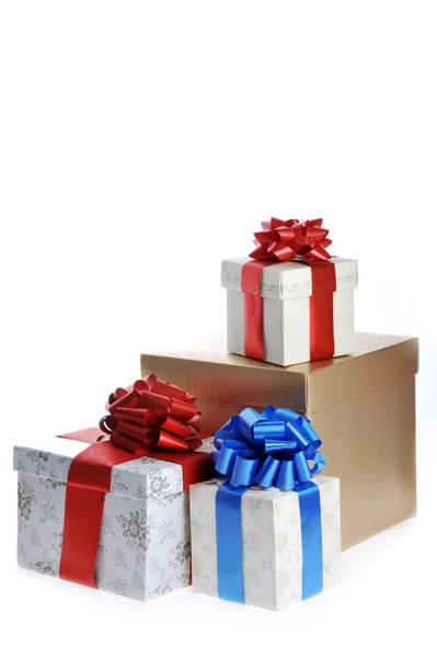 Geschenke verpackt — Stockfoto