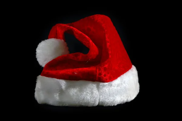 붉은 산타 모자 — 스톡 사진