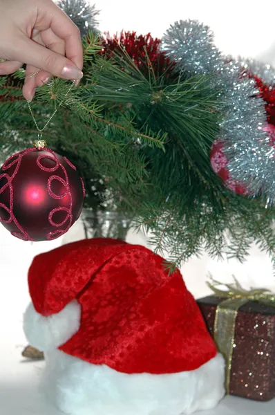 Décoration arbre de Noël — Photo