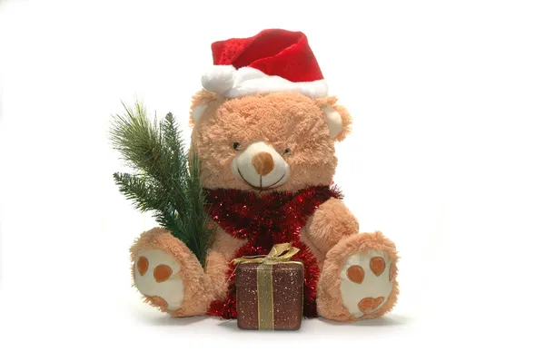 Christmas toy bear — Stock Photo, Image