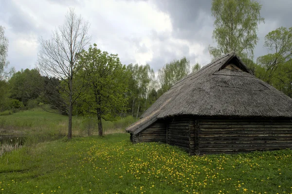 Ülkede eski ev — Stok fotoğraf