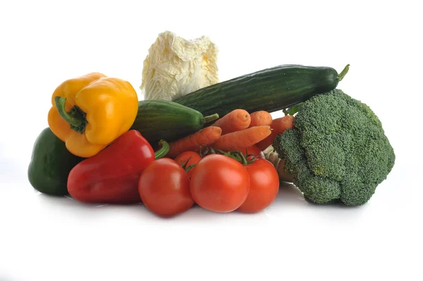 许多不同的新鲜蔬菜 — 图库照片