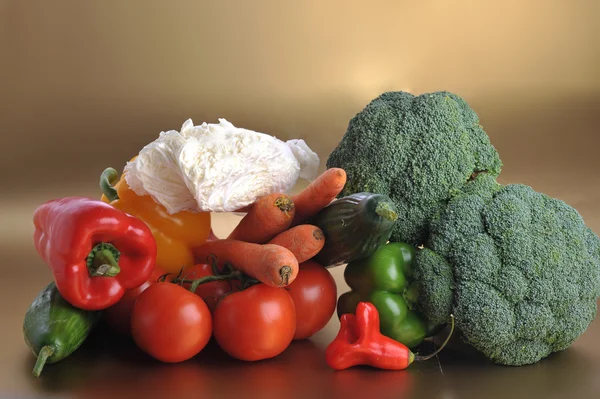 Many different fresh vegetables — Stock Photo, Image