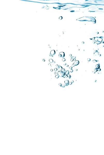 Burbujas en el agua de cerca —  Fotos de Stock